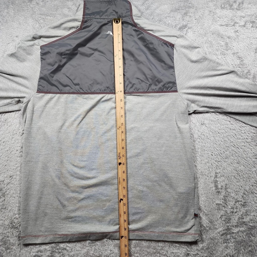 Alabama Crimson Tide Shirt Mens Medium Football Tommy Bahama Island Zone 1/4 Zip - Picture 10 of 12